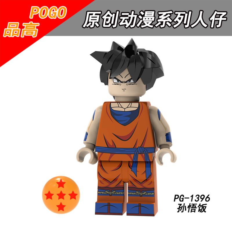 PG8169 Monkey King Raditz Action Figures Building Blocks Kids Toys