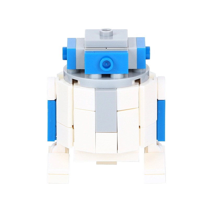MOC2016 Star Wars Mini R2-D2 Robot DIY Model Educational Toys Building ...