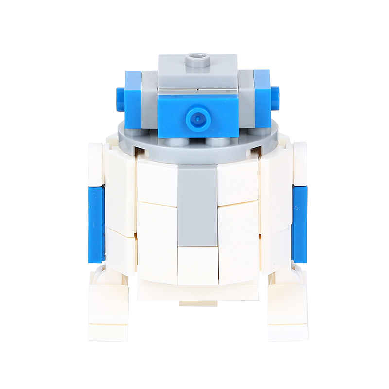 MOC2016 Star Wars Mini R2-D2 Robot DIY Model Educational Toys Building Blocks Kids Toys