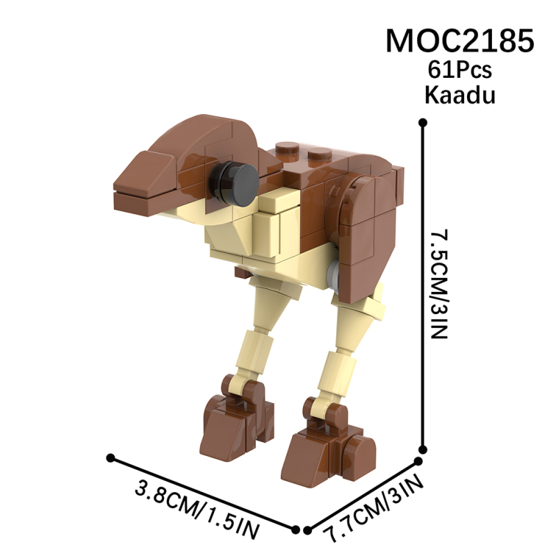 MOC2185 Star Wars Movie series kaadu Building Blocks Bricks Kids Toys for Children Gift MOC Parts