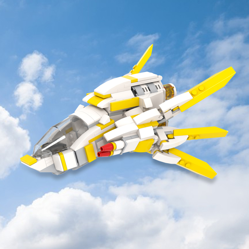 MOC2100 Star Wars BY-21 The flying shuttle Starfighter Building Blocks Bricks Kids Toys for Children Gift MOC Parts
