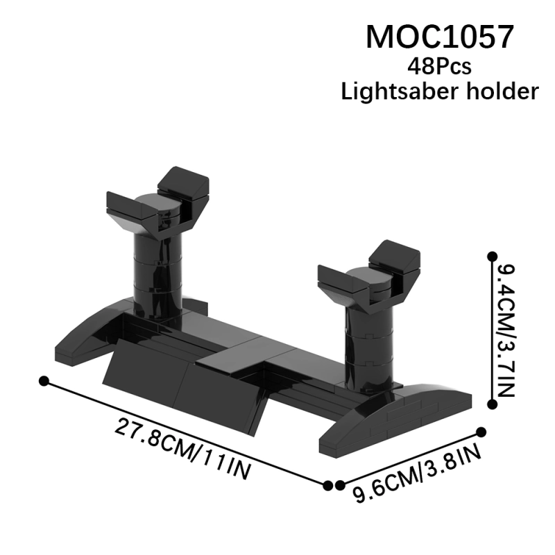 MOC1057 Bracket Compatible With Lightsaber Display Building Blocks Bricks Kids Toys for Children Gift MOC Parts Creativity