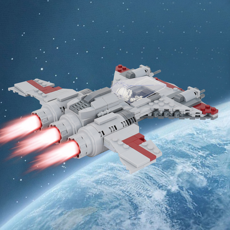 MOC2158  Star Wars Movie series Pirate Snubfighter Model Building Blocks Bricks Kids Toys for Children Gift MOC Parts