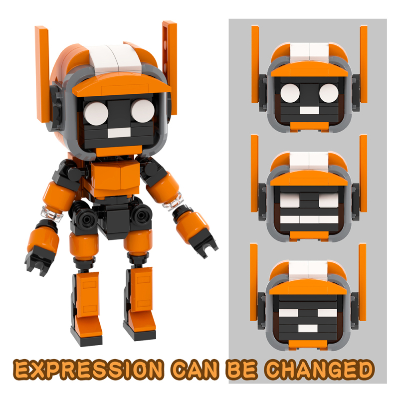 MOC1129 Creativity series Love,Death&amp;Robots K-VRC Robot brickheadz Building Blocks Bricks Kids Toys for Children Gift MOC Parts