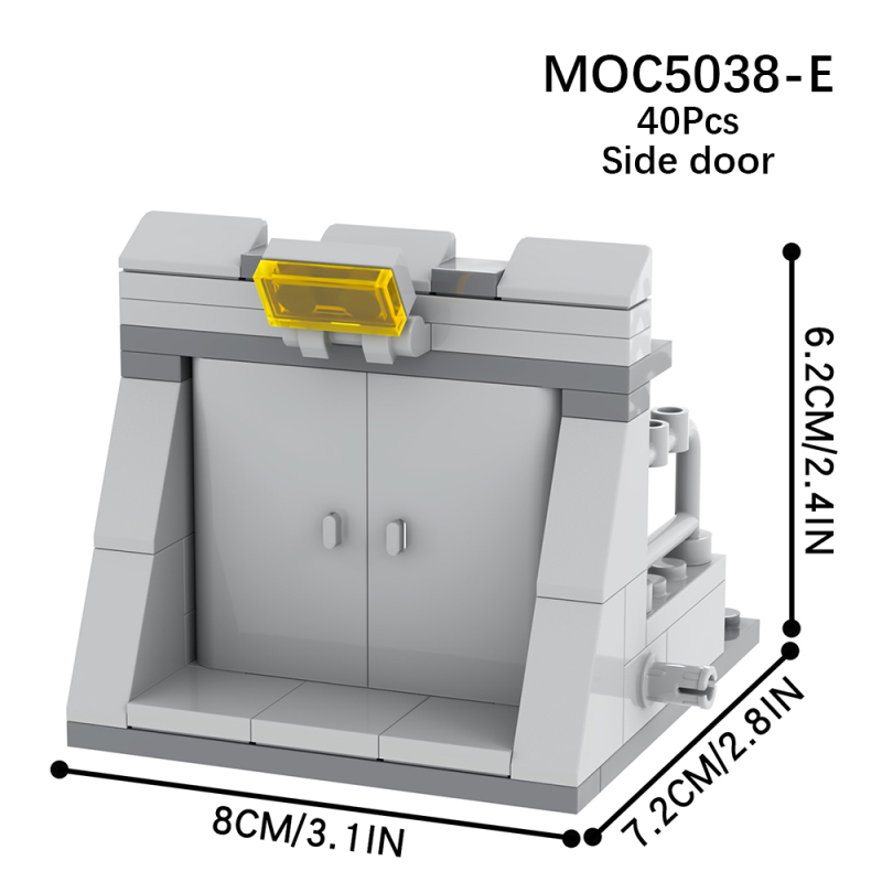 MOC5038 Military Series  Building Blocks Bricks Kids Toys for Children Gift MOC Parts