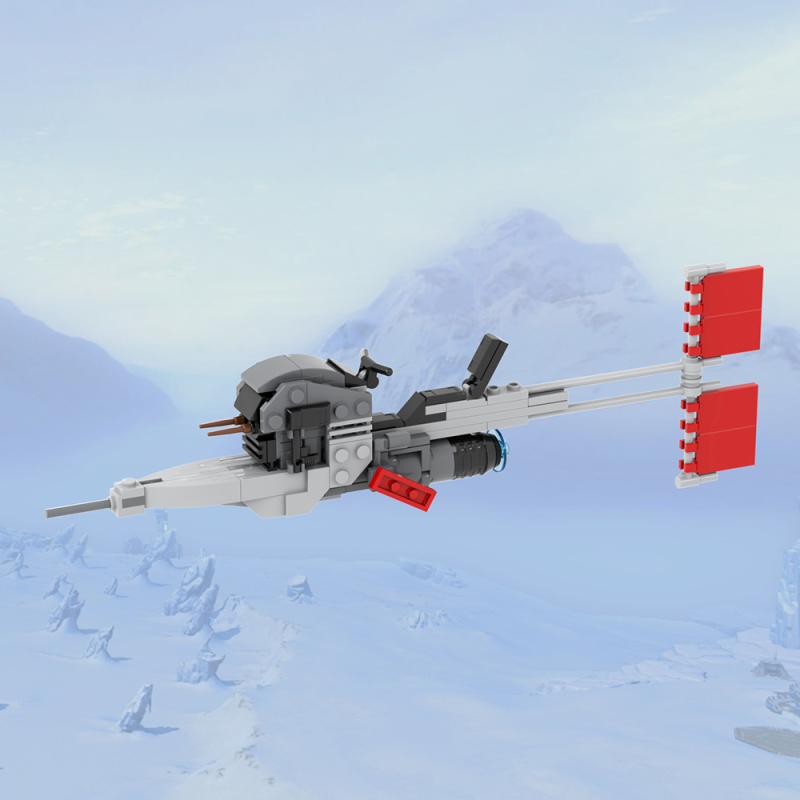 MOC2121 Star Wars Movie serie Anti-gravity airship Building Blocks Bricks Kids Toys for Children Gift MOC Parts