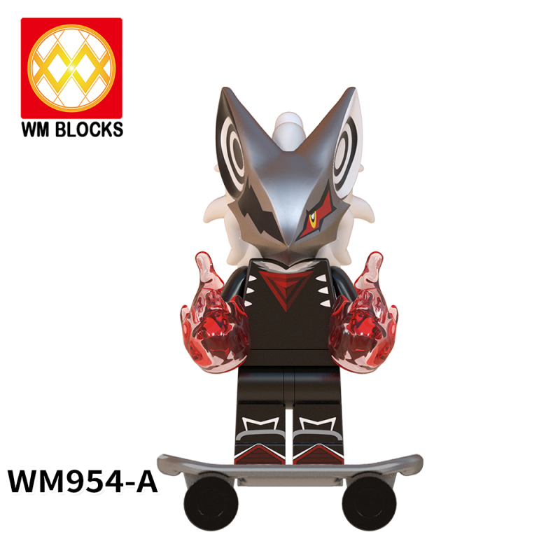 WM6088-A Game Series Sonic Jet Metal Sonic Sticks Nack The Weasel Bark The Polar Bear Chaos Espio Infinitto Action Figure Building Blocks Kids Toys