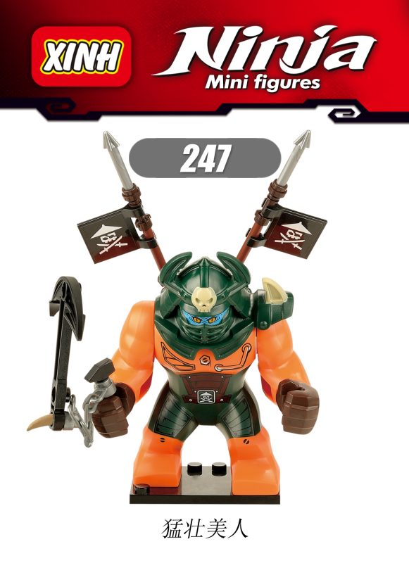 X0112 Ninjago Kai Smith Jay Walker Cole Zane Lloyd Nya Smith Doubloon NADAKHAN Action Figures Building Blocks Kids Toys For Children Gift