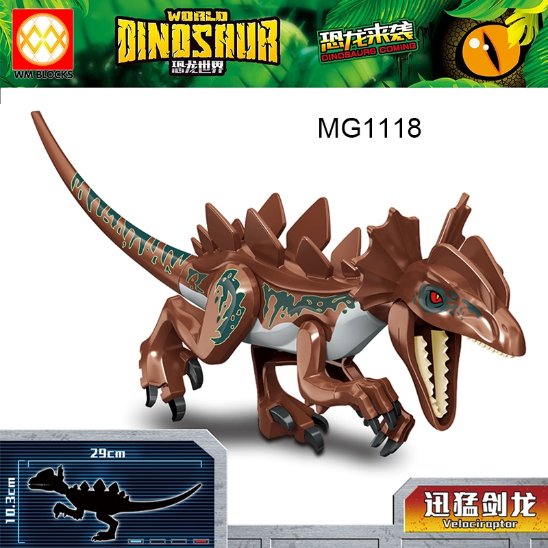 MG1001 MG1084 MG1090 MG1102 MG1107 MG1108 MG1113 MG1115 MG1120 Dinosaur Building Blocks Bricks Kids Toys for Children Gift MOC Parts