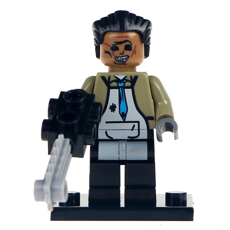 WM818 Horror Movie Leatherface Action Figure Building Blocks Kids Toys