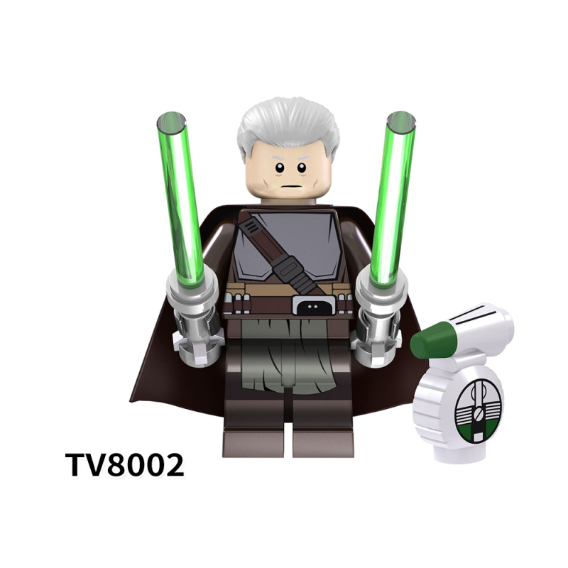 TV6101 Star Wars Movie Obi-Wan Rahm Kota Darth Vader Ahsoka C-3PO Mace Windu 187 Legion Clone Commander Legion Clone Trooper Action Figure Building Blocks Kids Toys