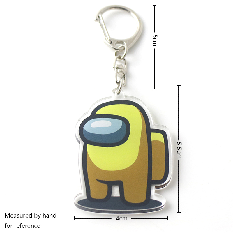 Among Us Acrylic Key Chain Game Series Characters Action Figure Decoration pendant Toys For Children