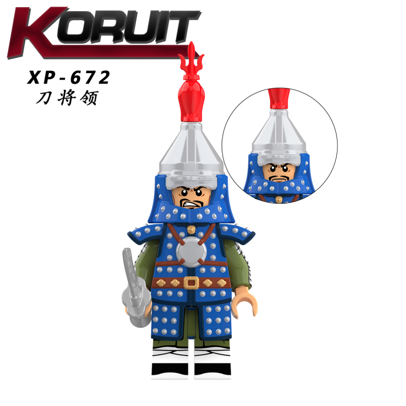 KT1091 Military Ancient Soldier Action Figure Building Blocks Kids Toys