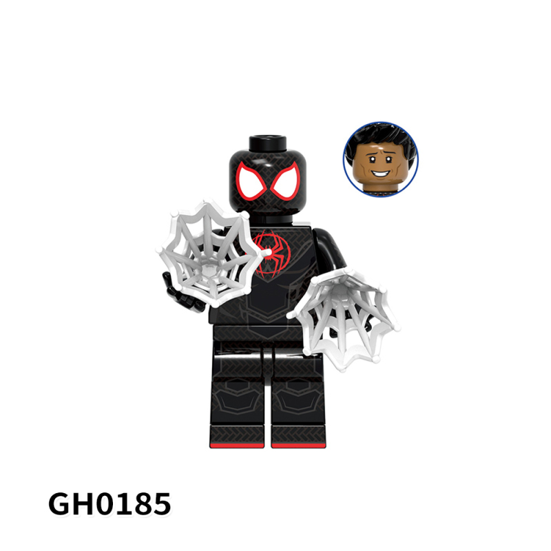 G0124 Marvel Movie Spider Man 2099 Gwen Stacy Miles Morales Spot Jessica Drew Spider-Man India Toei Spider-Man Spider-Punk Action Figure Building Blocks Kids Toys