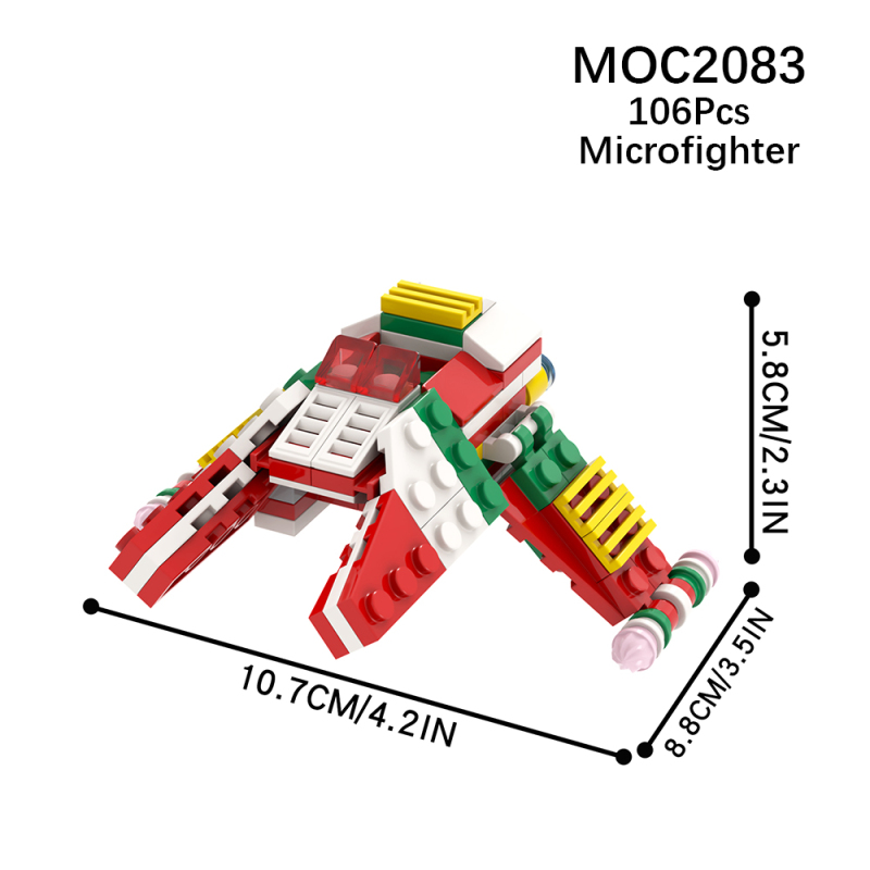MOC2083 Star Wars Christmas Inquisitor Shuttle Microfighter Building Blocks Bricks Kids Toys for Children Gift MOC Parts