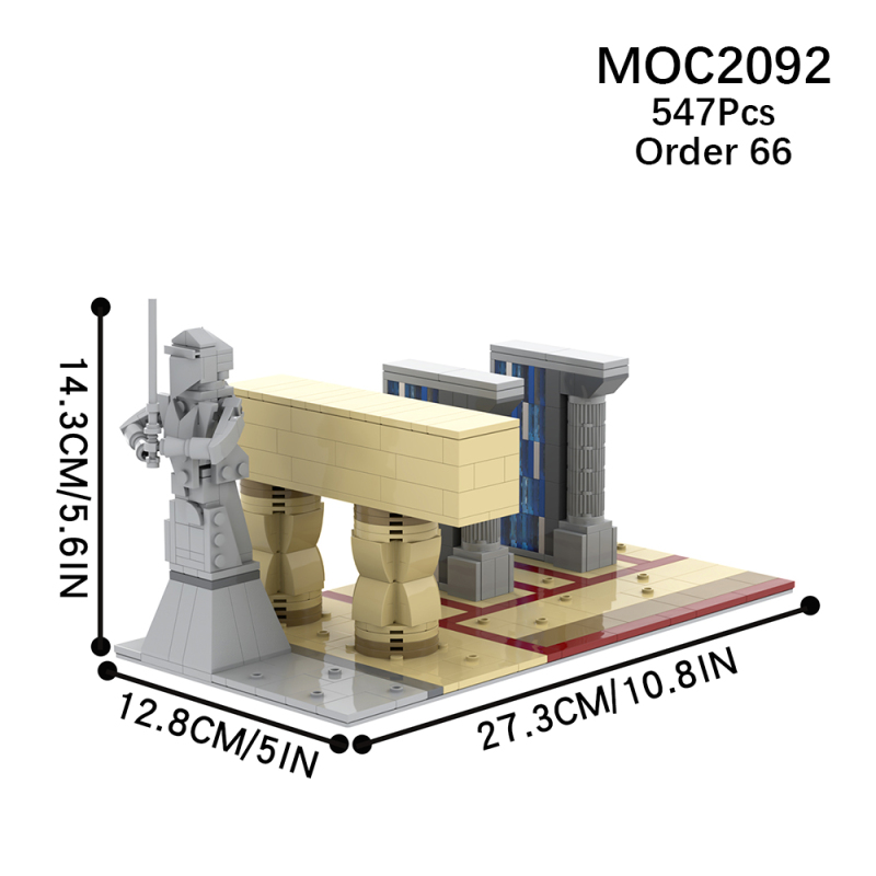 MOC2092 Star Wars Jedi Purge Building Blocks Bricks Kids Toys for Children Gift MOC Parts