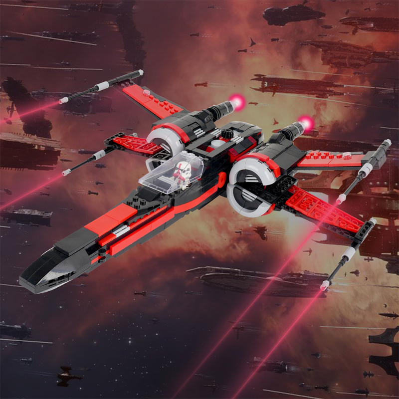 MOC2175 Star Wars Movie series Inferno Squad X-wing Starfighter Building Blocks Bricks Kids Toys for Children Gift MOC Parts