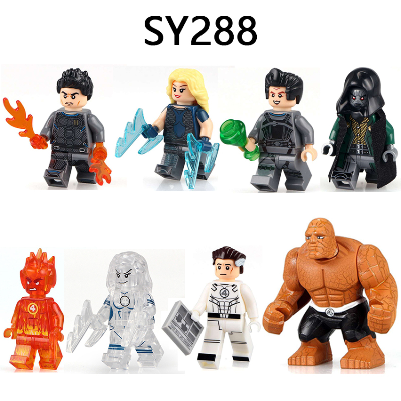 SY288 Marvel Super Hero Figure Avengers Action Figures Birthday Gifts Building Blocks Kids Toys