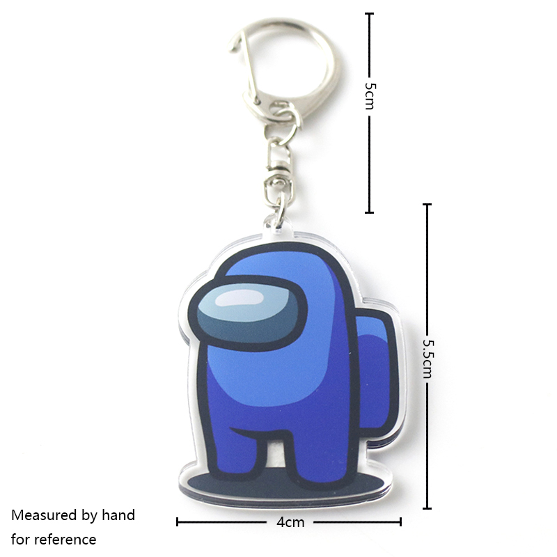 Among Us Acrylic Key Chain Game Series Characters Action Figure Decoration pendant Toys For Children