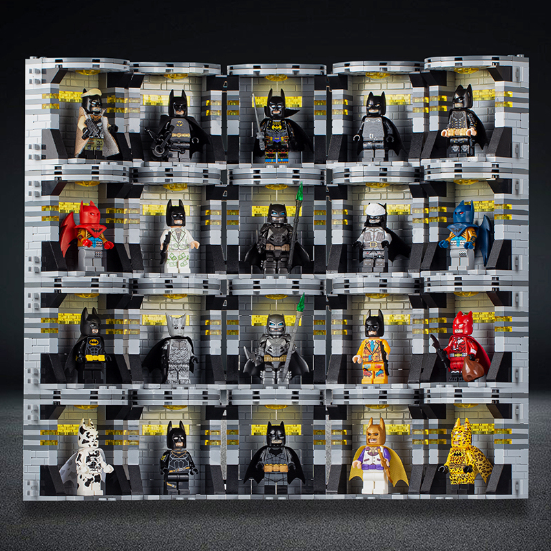 MOC1056 Batman Hall Of Armoury Super Hero Building Blocks Bricks Kids Toys for Children Gift MOC Parts Creativity