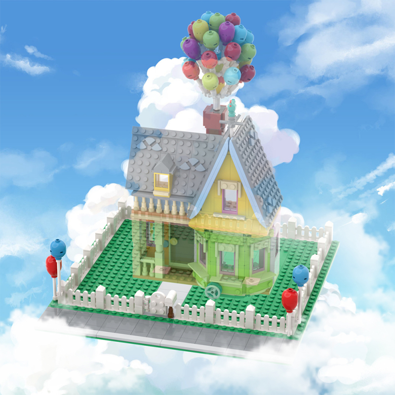 MOC1263 Creativity series Flyhouse 43217 Base Building Blocks Bricks Toys for Kids Gift MOC Parts