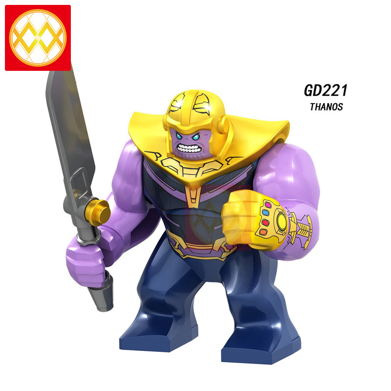 GD221 Super Hero Thanos Action Figures Building Blocks Kids Toys