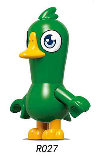 RZL0006 Goose Duck Game Action Artificial Figurative Building Blocks Kids Toy