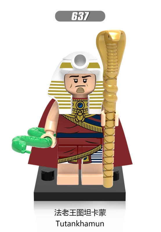 X0163 Medieval Saint Seiya Aborigines Tutankhamun Hun Warrior Ares Athena Evil Knight Chief Action Figure Building Blocks Kids Toys