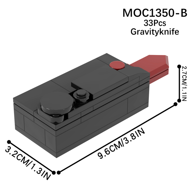 MOC1350 Creativity series Hot Carrot Knife Model Decoration Building Blocks Bricks Kids Toys for Children Gift MOC Parts