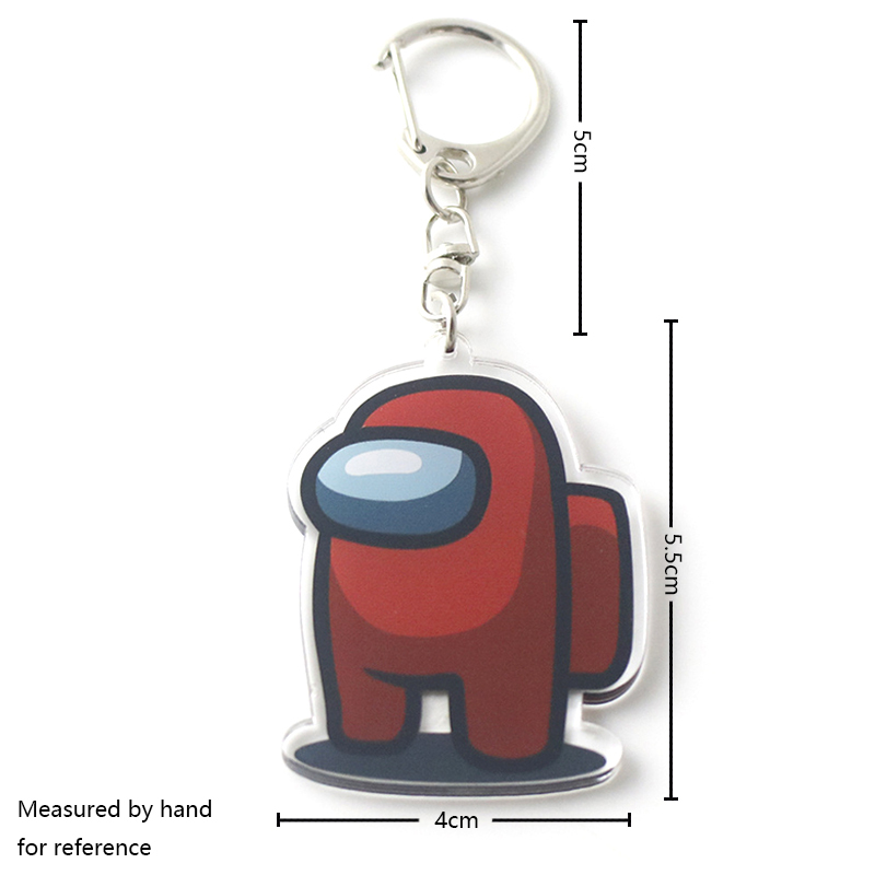 Among Us Acrylic Key Chain Game Series Characters Action Figure Decoration pendant Toys For Children