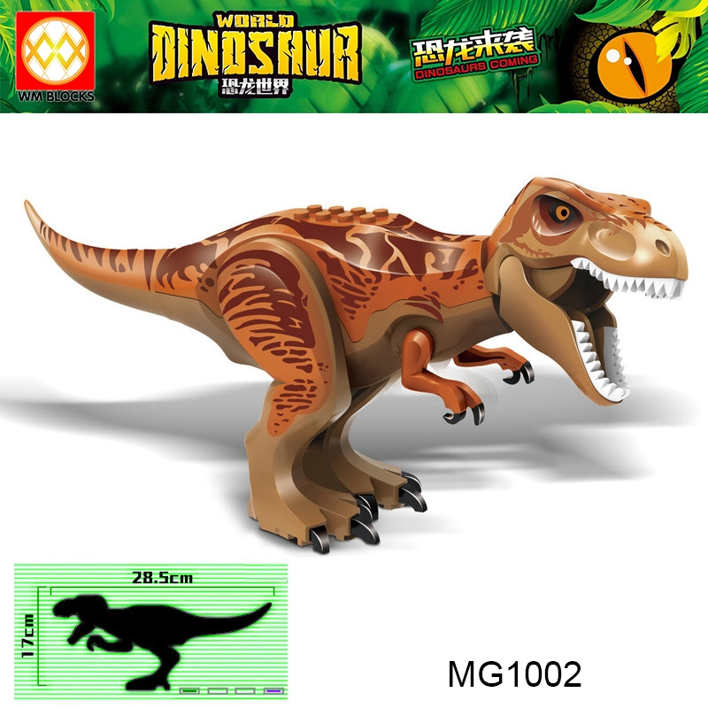 MG1001 MG1084 MG1090 MG1102 MG1107 MG1108 MG1113 MG1115 MG1120 Dinosaur Building Blocks Bricks Kids Toys for Children Gift MOC Parts