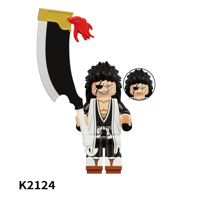 KDL816 Anime BLEACH Characters Unohana Retsu Action Figure Building Blocks Kids Toys