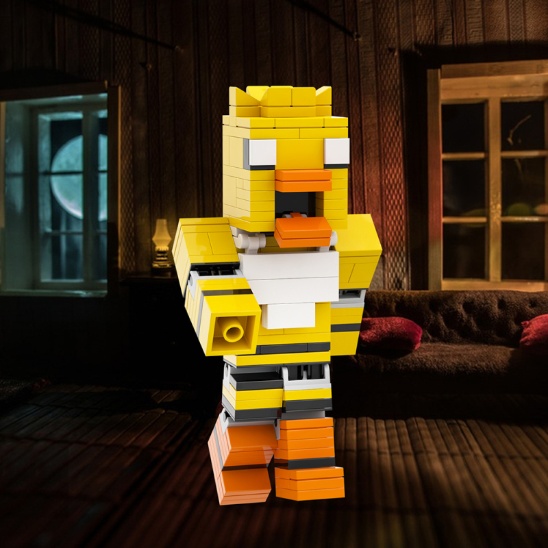 MOC1267 Creativity series Five Nights at Freddy's Game Chica Character Building Blocks Bricks Kids Toys for Children Gift MOC Parts