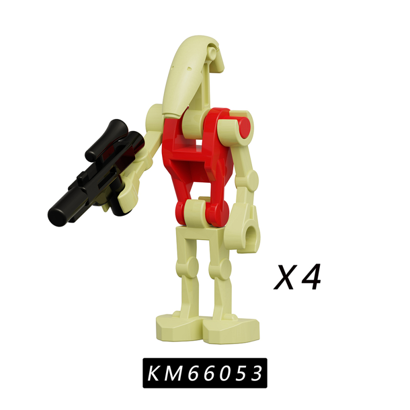 KM66051-66054 Star Wars SUPER BATLE DROID RO- GR Building Blocks Kids Toys
