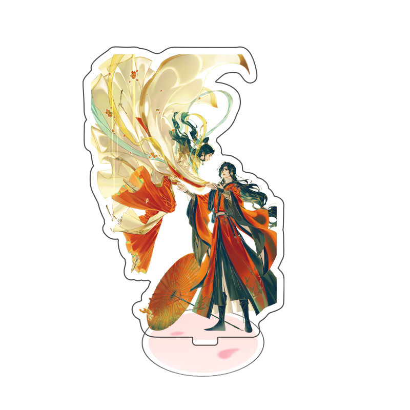 T828 Acrylic pendant Animation series Heavenly God blesses the people Xie Lian San Lang Characters Action Figure Decoration pendant Toys For Children