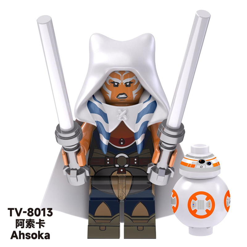 TV6102 Star Wars Movie 212Clone Trooper 212 Clone Gunner 212 Air Troops Ahsoka White Darth Vader Boba Fett Mandalorian Action Figure Building Blocks Kids Toys