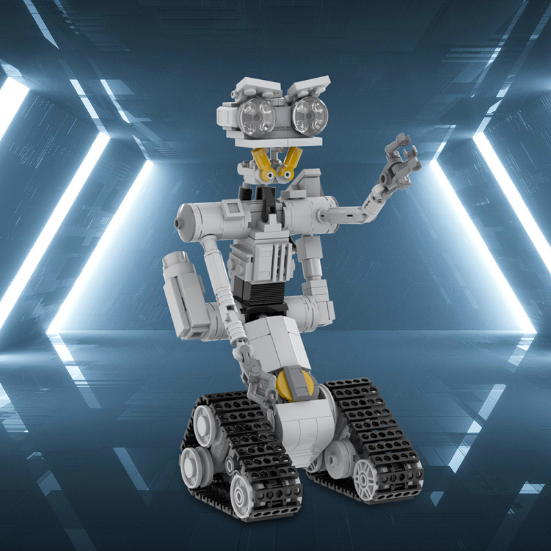 MOC1289 Creativity series Anime Short Circuit robot Model Building Blocks Bricks Kids Toys for Children Gift MOC Parts