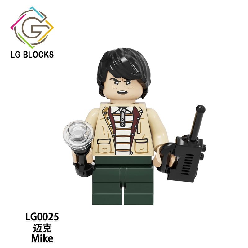 LG1004 TV Movie Stranger Things Demogorgon Dustin Mike Eleven Lucas Will Chief Jim Hopper Joyce Action Figure Building Blocks Kids Toys