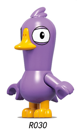 RZL0006 Goose Duck Game Action Artificial Figurative Building Blocks Kids Toy