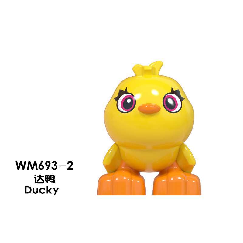 WM693-2 Toy Story 4 Characters Jessie Ducky Duke Figures Cartoon Series Gifts For Children Toys