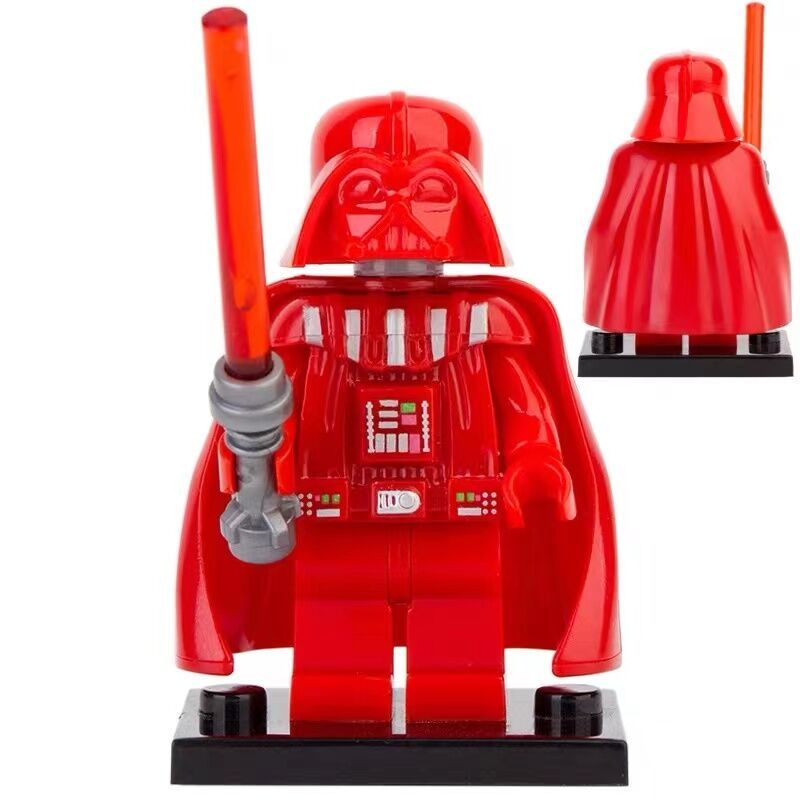 XP1006 Star Wars Red Darth Vader Action Figures Building Blocks Kids Toys For Children Gift