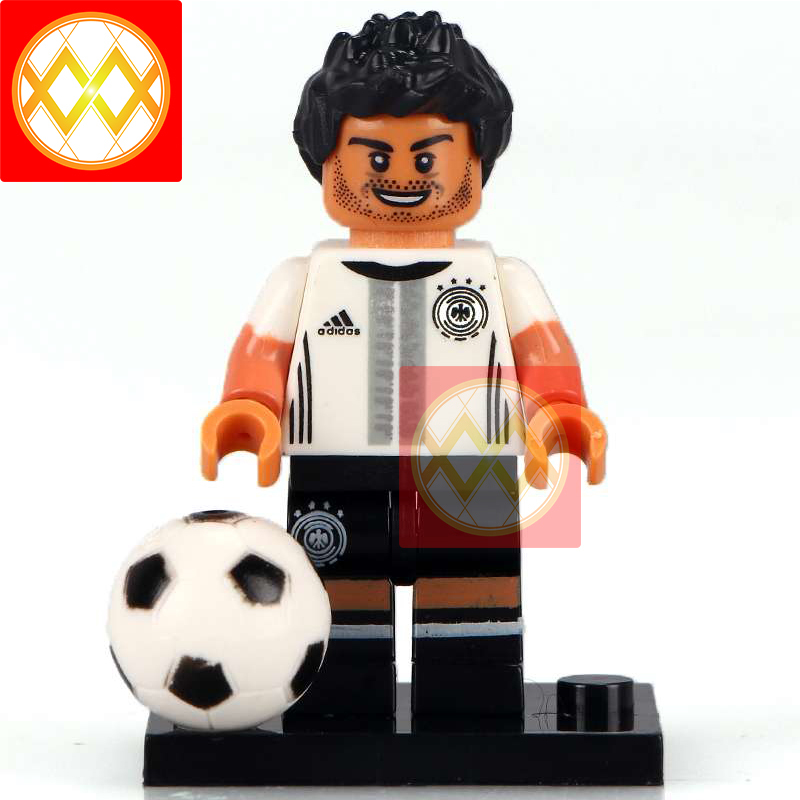 KL9001 Celebrity Athletes coach goalkeeper player Action Figure Building Blocks Kids Toys