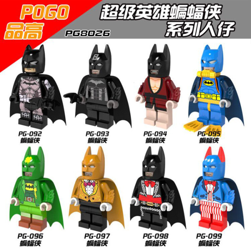 PG8026 Batman Action Figures Building Blocks Kids Toys