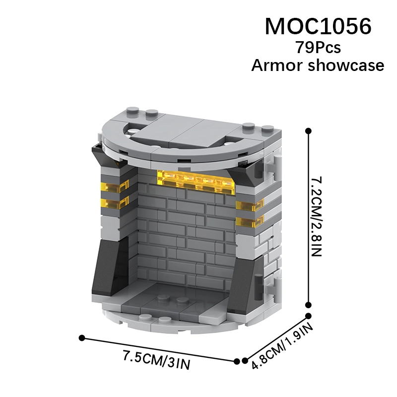 MOC1056 Batman Hall Of Armoury Super Hero Building Blocks Bricks Kids ...
