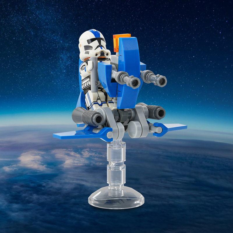 MOC2079 Star Wars Single Trooper Aerial Platform Building Blocks Bricks Kids Toys for Children Gift MOC Parts