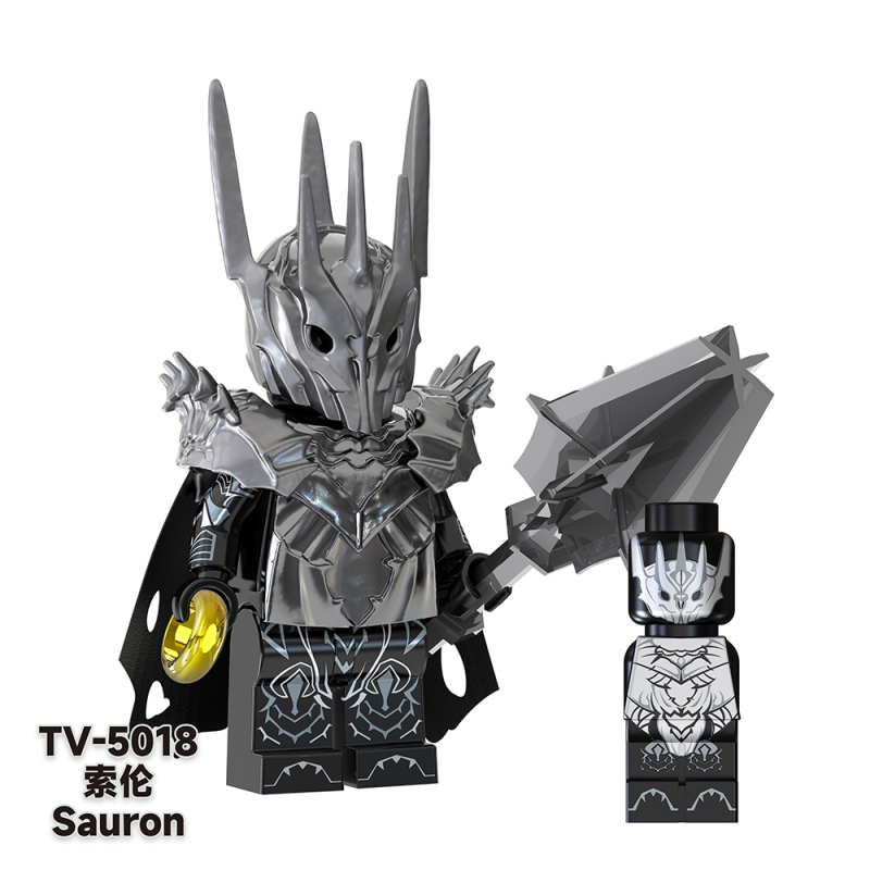 TV6402 The Lord of the Rings series Orc Uruk-hai Goblin Sauron  Action Figure Character Model Building Blocks Bricks Kids Toys for Children Gift