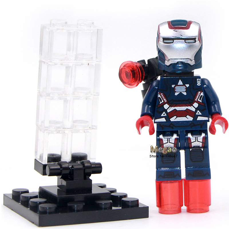 Decool0161 Marvel Movie Ironman Model Action Figures Birthday Gifts Building Blocks Kids Toys