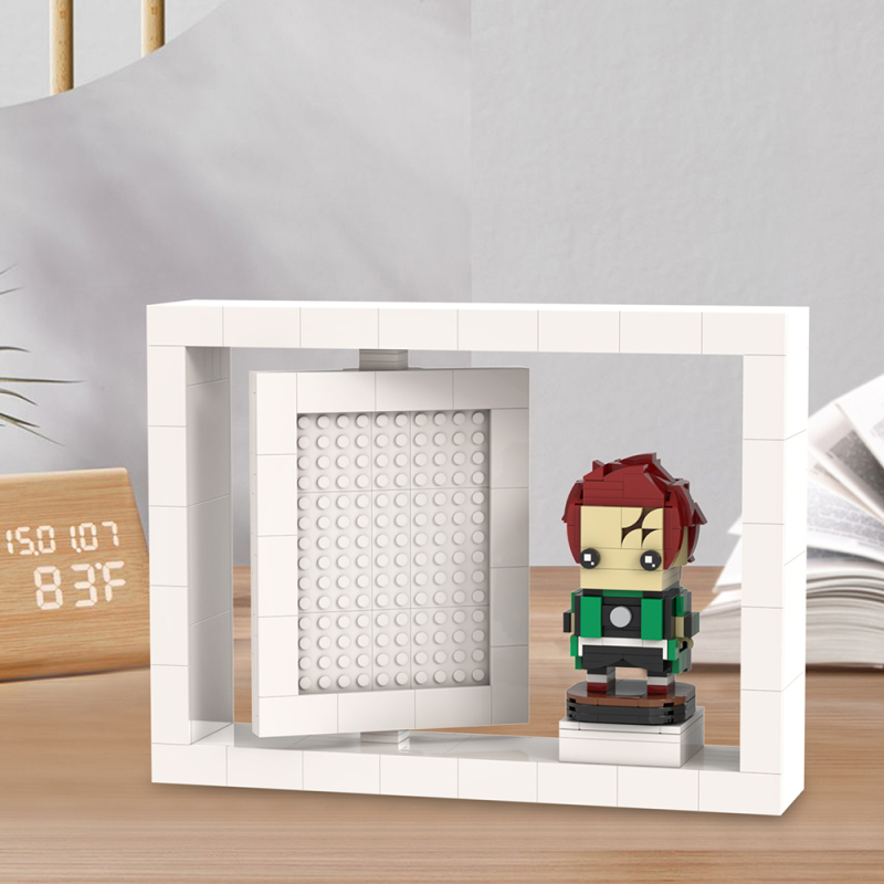 MOC1237 Creativity serie Figures Display Photo Frame stand Building Blocks Bricks Kids Toys for Children Gift MOC Parts