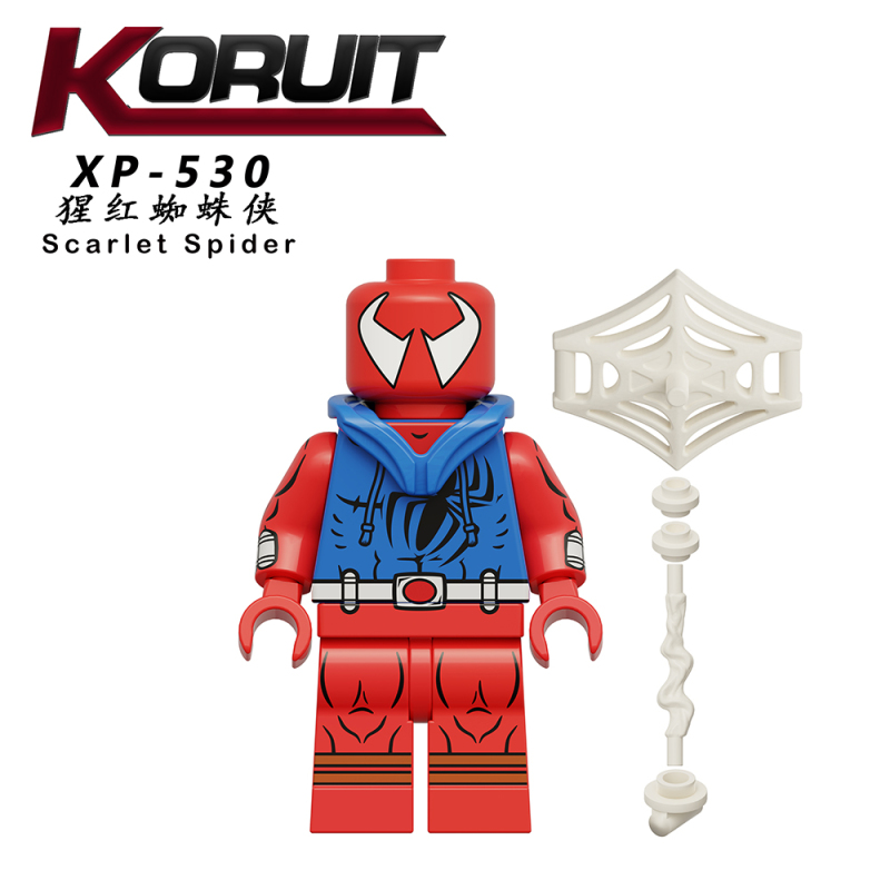 KT1069 Marvel Hero miles Iron Spider Man penny Challenge Arena Spider Man Mutant Spider Man Gwen Scarlet Spider Man spot Figures Birthday Gifts Building Blocks Kids Toys