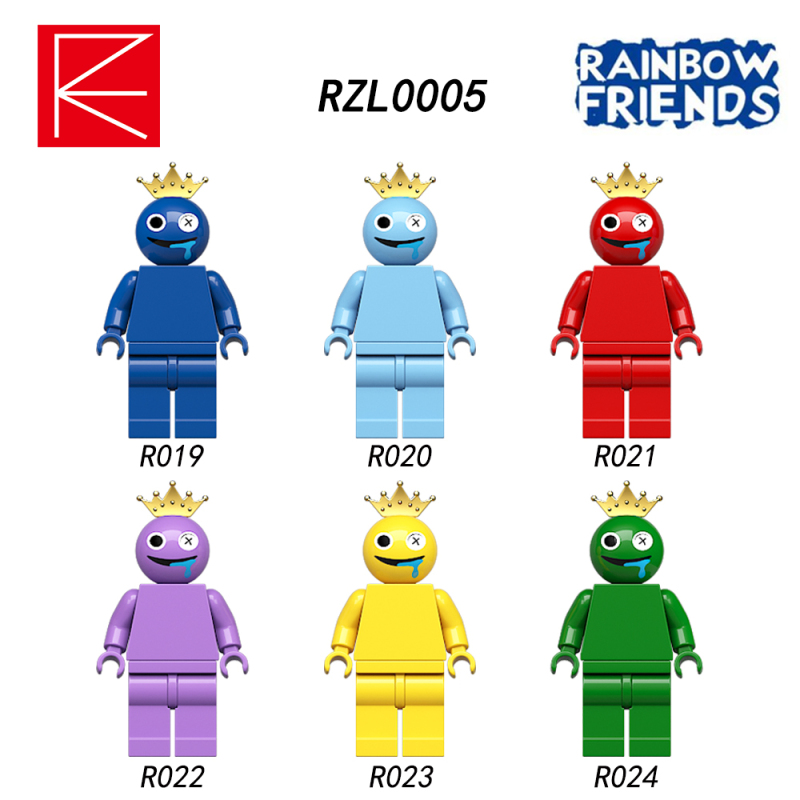 RZL0005 Game Series Rainbow Friends Action Figure Building Blocks Kids Toys